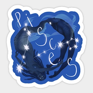 Astrology Pisces Season Sticker